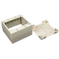 Legrand - Wiremold 2344-2 400/800/2300/2300D Series Two-Gang Extra Deep Device Box Fitting