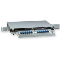 Corning RCS-CSH-012-123C Remote Cabinet Shelf (RCS) 1 Rack Unit, 12 Fiber, SC Adapters