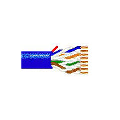 Belden IBDN25R-0081000 24 AWG Multi-Conductor Category 5e Nonbonded-Pair Cable, Gray, 1000'