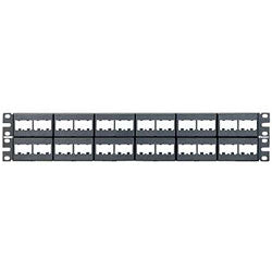 Panduit® CPP48WBLY 48 Port Modular Patch Panel, Black