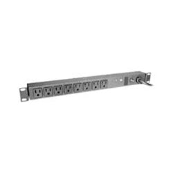 Chatsworth Products 12816-709 Flush Mount Power Strip, 15 Amp