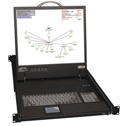 Tripp Lite B070-016-19-IP NetCommander 19" Console with 16-Port Cat5 IP KVM Switch