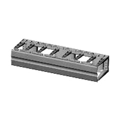 Chatsworth Products 13930-702 Velocity Single-Sided Horizontal Cable Manager, 2U x 19" 5.9"