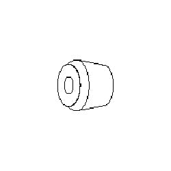 Hubbell 31518125BPK100 Replacement Bushings (Package of 100)