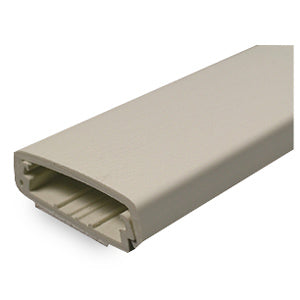 Legrand - Wiremold 2300BAC-WH 2300 Series Low Profile Two-piece Racewa ...