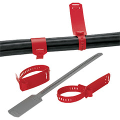 Panduit® CM4S-L8 Cable Marker Strap, 15.3", Standard Cross Section, Gray (Package of 50)