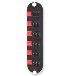 Corning CCH-CP12-D3 CCH Closet Connector Housing Panel with 12 LC Adapters