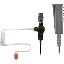 Pryme SPM-2342QD 2-Wire Quick Disconnect Medium Duty Lapel Microphone for Vertex and Yaesu x42