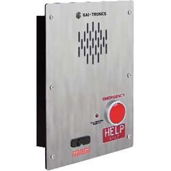 GAI-Tronics 397-001RT Ramtel Emergency Telephone Retrofit, Single Button, Flush-Mount
