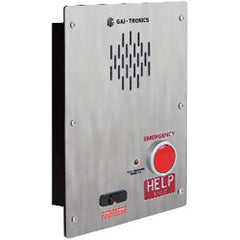GAI-Tronics 397-003CB Code Blue Emergency Telephone Retrofit, Single Button, Flush-Mount with Extreme Cold Weather Option