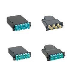 Panduit® FCXO-12-10Y 12 Fiber Cassette Optimized OM3 Duplex LC to 1 MPO