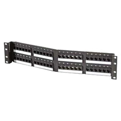 Legrand - Ortronics OR-SPA5EU48 48 Port TechChoice Angled Patch Panel, Category 5e