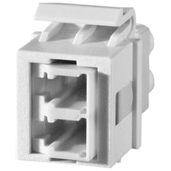 Legrand - Ortronics OR-KSLC-99 1-LC (2 Fibers) Fiber Keystone Module, Wiremold Ivory, Pack of 10