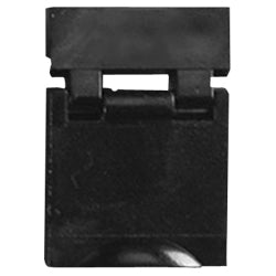 Legrand - Ortronics OR-20300156 Colored Designation Shutters, Blank, Black (Package of 100)