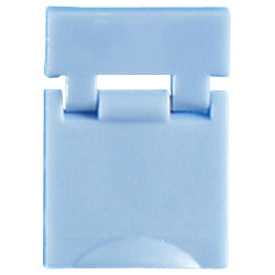 Legrand - Ortronics OR-20326156 Colored Designation Shutters, Blank, Light Blue (Package of 100)