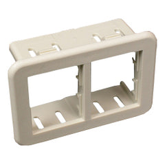 Legrand - Wiremold AB2TJ-GY CM Ortronics TracJack 2A Mini Adapter Mounting Bezel, Gray (Package of 5)