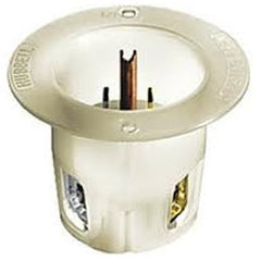 Hubbell HBL5278C 15A-125V Standard Wire Wells NEMA 5-15P Power Inlet