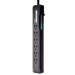 MINUTEMAN MMS664S MMS Series 6-Outlet Slimline Surge Suppressor