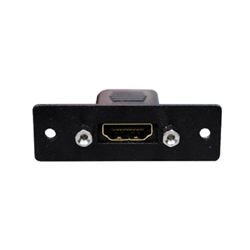 Legrand - Wiremold AV3000BK HDMI Female to Barrel, Single Plate