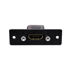 Legrand - Wiremold AV3000BK HDMI Female to Barrel, Single Plate