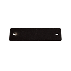 Legrand - Wiremold AV9003BK Blank Plate-Single, Single Plate