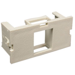 Legrand - Wiremold CM2-U1KEYA CM Series™ 2A Flushmount Unloaded Keystone Module