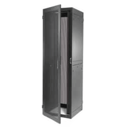 Hubbell H2S8042 Standard 80" H x 42" D, 43 Rack Unit Server Cabinet with Sides