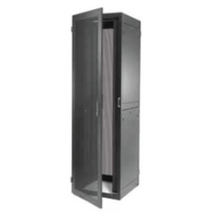 Hubbell H2S8042 Standard 80" H x 42" D, 43 Rack Unit Server Cabinet with Sides