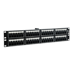 ICC ICMPP48T2C Telco Patch Panel, 8P2C, 48 Port, 2 RMS
