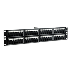 ICC ICMPP48T2C Telco Patch Panel, 8P2C, 48 Port, 2 RMS