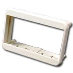 Legrand - Wiremold ABS2-BK CM Ortronics Series II 2A Mini Adapter Mounting Bezel, Black (Package of 5)