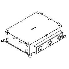 Legrand - Wiremold EFB6S-OG Evolution Series 6-Gang Floor Box