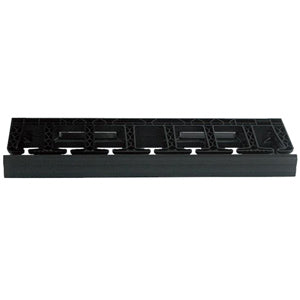 Chatsworth Products 13930-701 Velocity Single-Sided Horizontal Cable Manager, 1U, Black
