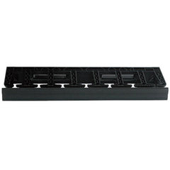 Chatsworth Products 13930-701 Velocity Single-Sided Horizontal Cable Manager, 1U, Black