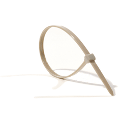 HellermannTyton 111-01235 PEEK Insulock Beige Cable Tie 7.2" Length (Package of 100)
