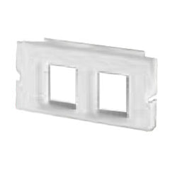 Legrand - Ortronics OR-KSS2210 Series II TechChoice Keystone Adapter Bezel (1U)
