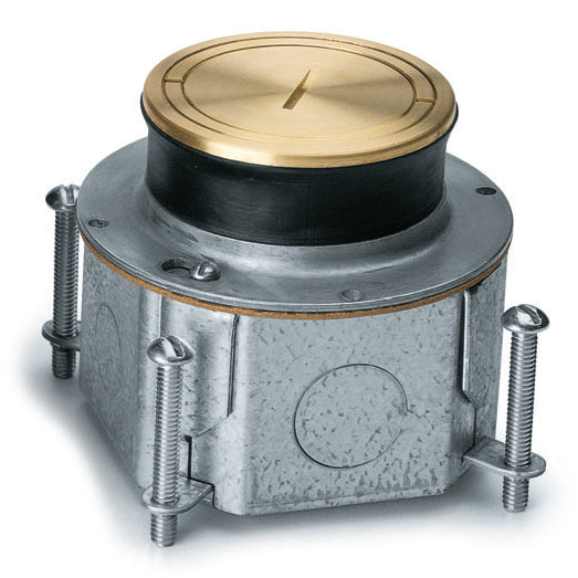 Legrand - Wiremold 800LCK Series Stamped Steel Floor Box