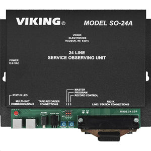 Viking SO-24A 24 Line Service Observation Unit