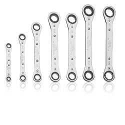 Klein Tools, Inc. 68222 7-Piece Ratcheting Box Wrench Set