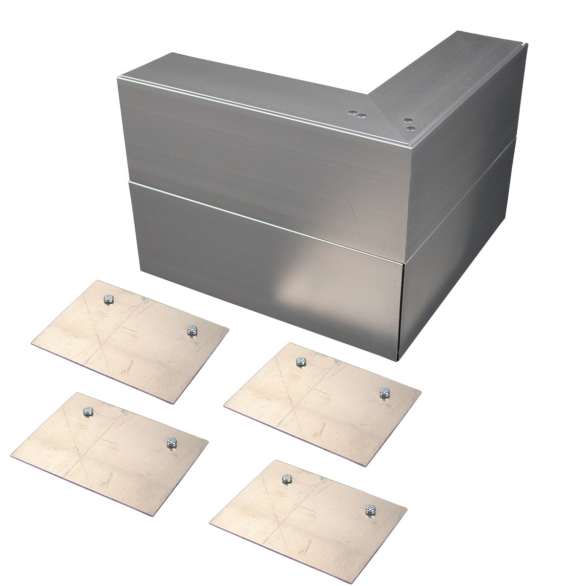 Legrand - Wiremold AL4012A / AL4000 Series 45° Internal Mitered Elbow with Couplings