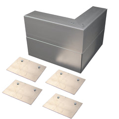 Legrand - Wiremold AL4012A / AL4000 Series 45° Internal Mitered Elbow with Couplings