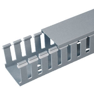 Panduit® G6X4LG6 Wide Finger Slotted Wiring Duct (6')