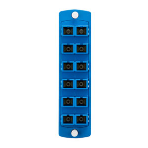 Leviton 5F100-2LC Opt-X Duplex SC Precision Molded Plate