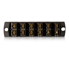 Leviton 5F100-2EC Opt-X Precision Molded Plate Duplex SC 12 Fibers