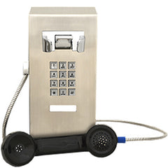 Ceeco IP-SSW-321-F-M-IVC-ACH12 VoIP-Sip Vandal Resistant Mini Stainless Steel Wall Telephone