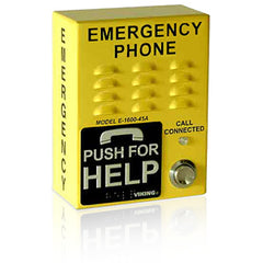 Viking E-1600-45-IPEWP ADA Compliant VoIP Emergency Phones with Built-In Dialer and Digital Voice Announcer