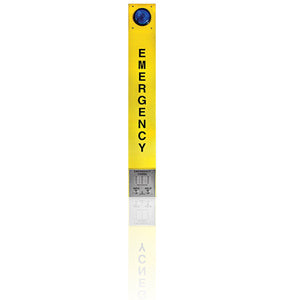Viking E-1600-BLT2IPEWP ADA Compliant VoIP Emergency Tower Phone with Blue Strobe Light and Voice Announcer