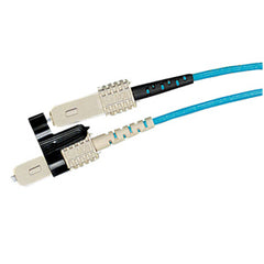 Siemon FJ2-LCSC5L-02AQ OFNR XGLO 300 Multimode OM3 Duplex Jumper