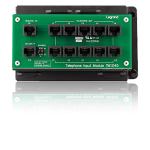 Legrand - On-Q TM1045 10-way RJ45 Telephone Module with RJ31X