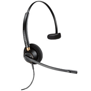 Plantronics 89433-01 EncorePRO HW510 Over the Head Monaural Noise Cancelling Headset